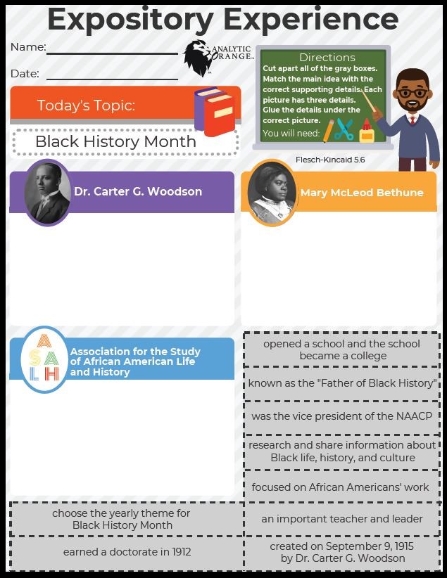 5.6 Black History Month Expository Experience by Analytic Orange