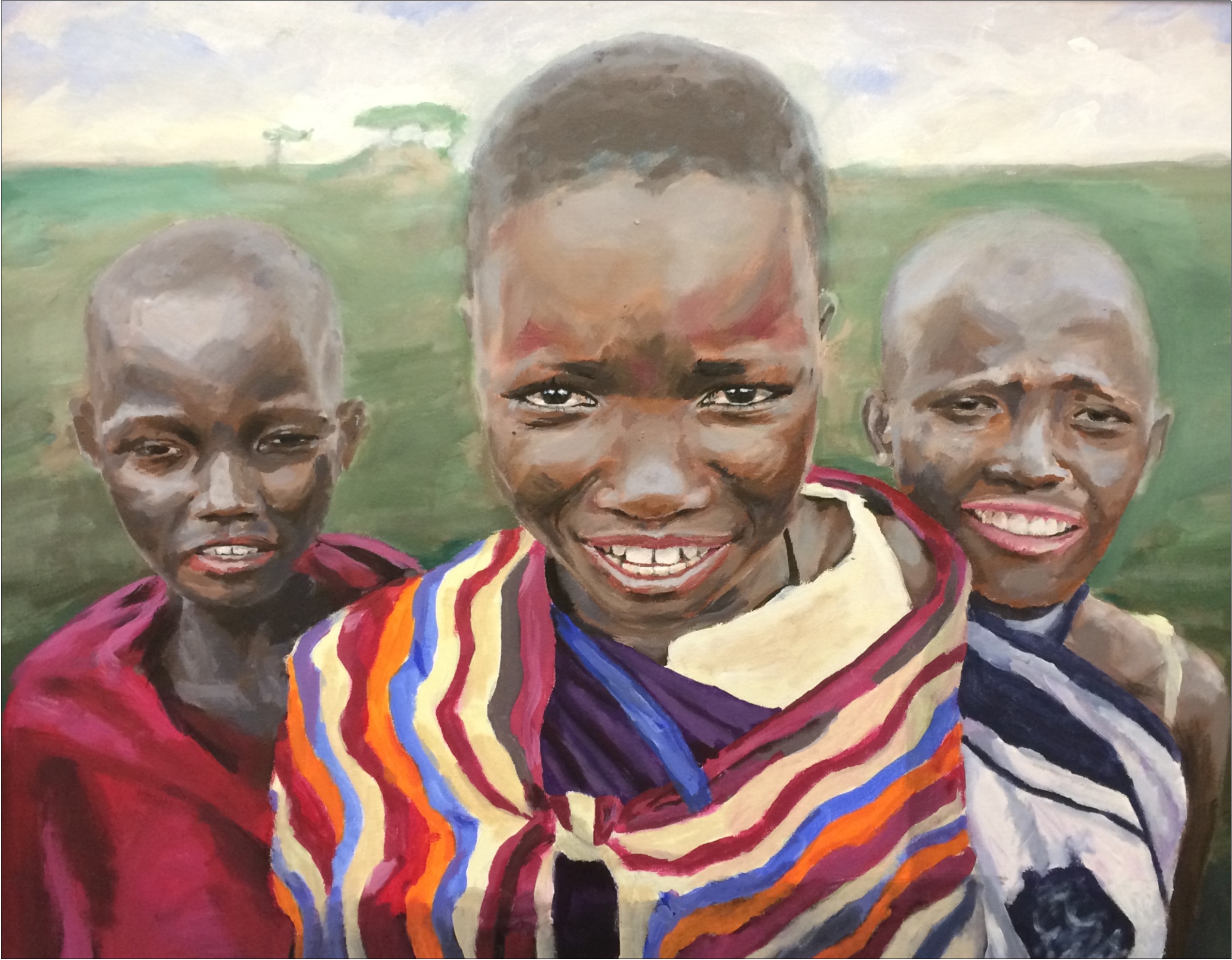 Children of Maasai