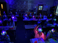 Learning is Black Light Magic at Freedom!