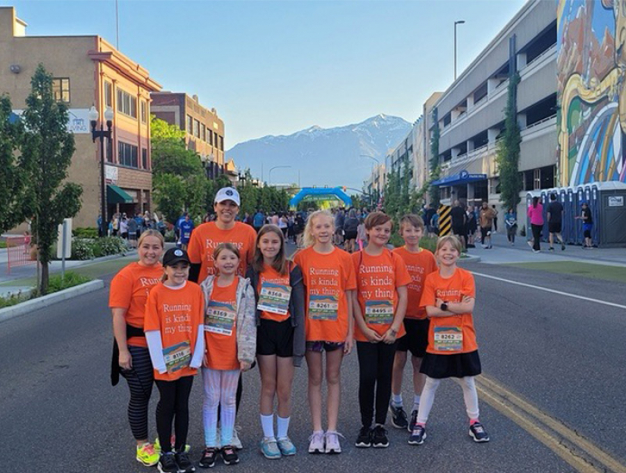 Members of the North Park Running Club participated in the Ogden 5K. The running club worked hard each practice to prepare.