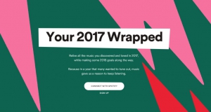 Spotify&#039;s &quot;2017 Wrapped&quot;