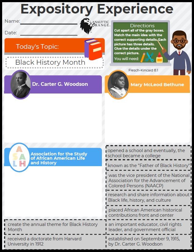 8.1 Black History Month Expository Experience by Analytic Orange