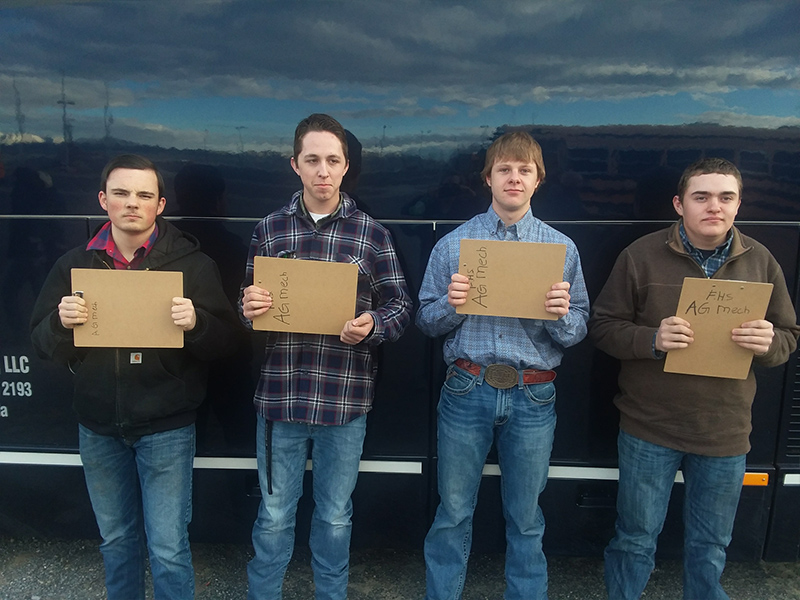 Fremont FFA Students competed in Tooele at the Desert Peak Contest. 