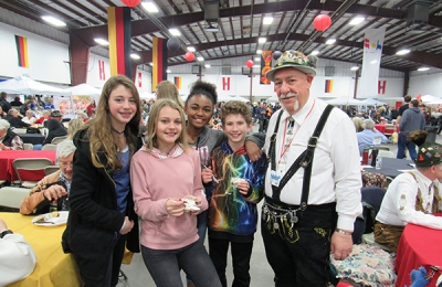 T.H. Bell students attend the Hof Germanfest to learn about German culture!