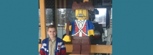 5000-Lego Minuteman donated to T. H. Bell as student&#039;s Eagle Project
