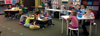 Some Classrooms at Uintah Elementary Try Out Open Seating Concept