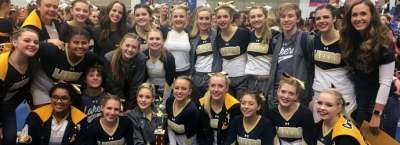Bonneville Cheer takes 2nd Place at their state competition