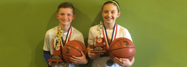 West Haven Students take 1st and 2nd place in State Hoop Shoot; Next round in Las Vegas!