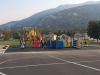 Children play on the New all accessible playground at Uintah!