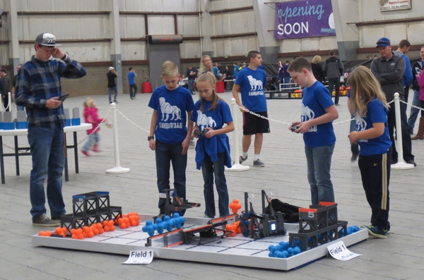 Kanesville Elementary&#039;s Robotics team performs well at state VEX competition