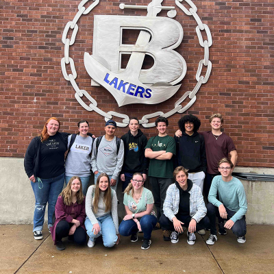 Group of Bonneville High students who competed in National German Exam
