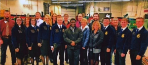 National FFA Western Region Vice President Bryce Cluff tours the Beehive State for National FFA Week.