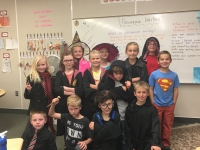 Farr West students celebrate Harry Potter Day