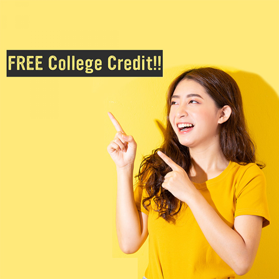 Get FREE College Credit!!
