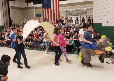 Majestic 5th graders performed songs about US History and being a good citizen